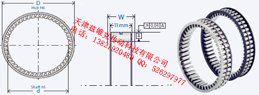 GMNFE423Z單向軸承圖紙